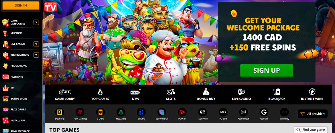 PlayAmo online casino site